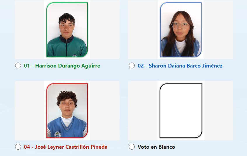 CANDIDATOS PERSONEROS