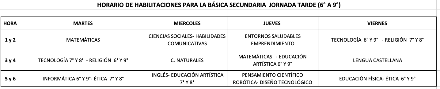 JT BACHILLERATO