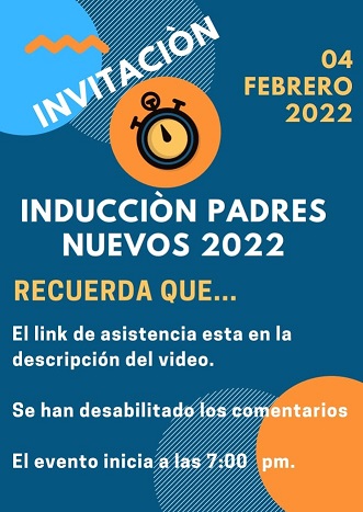 INDUCCIÓN PADRES NUEVOS