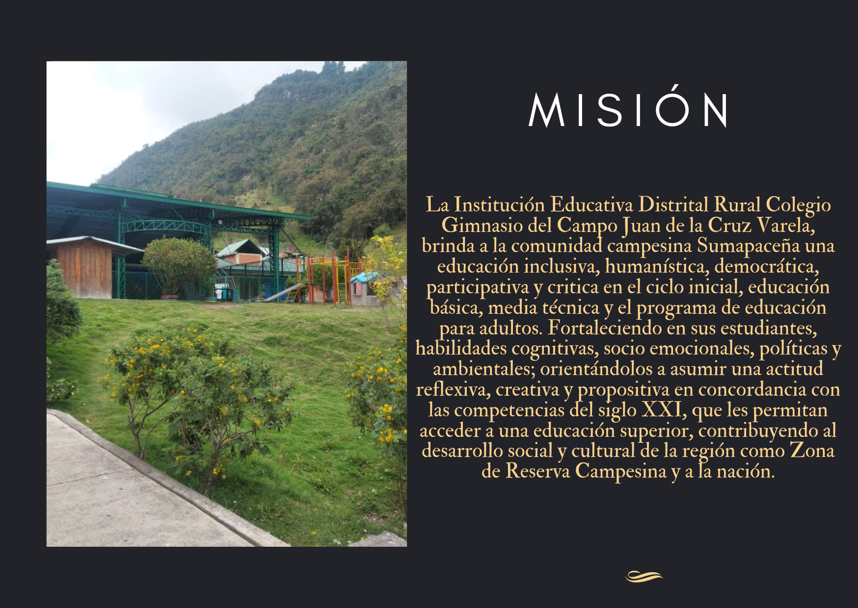 Misión Institucional 