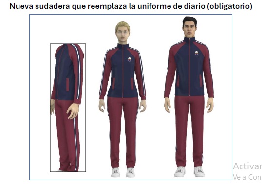 NUEVA SUDADERA INSTITUCIONAL