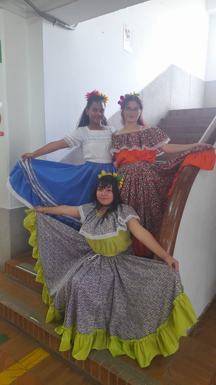 Muestra de estudiantes de media