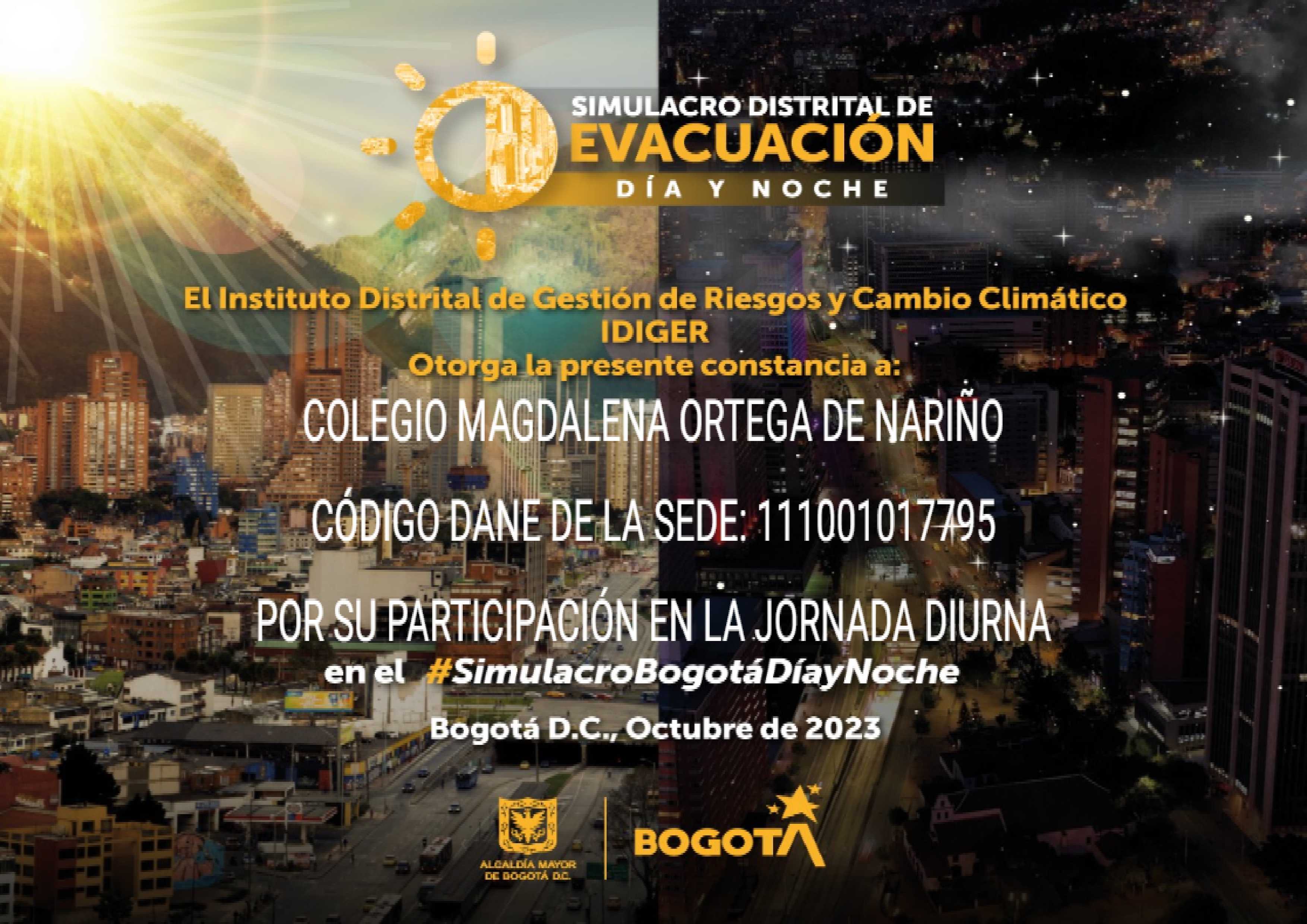 Certificado Simulacro