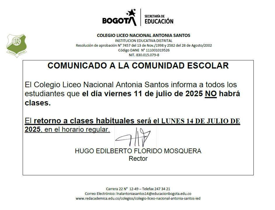 Regreso a clases 2025