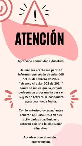 aviso importante